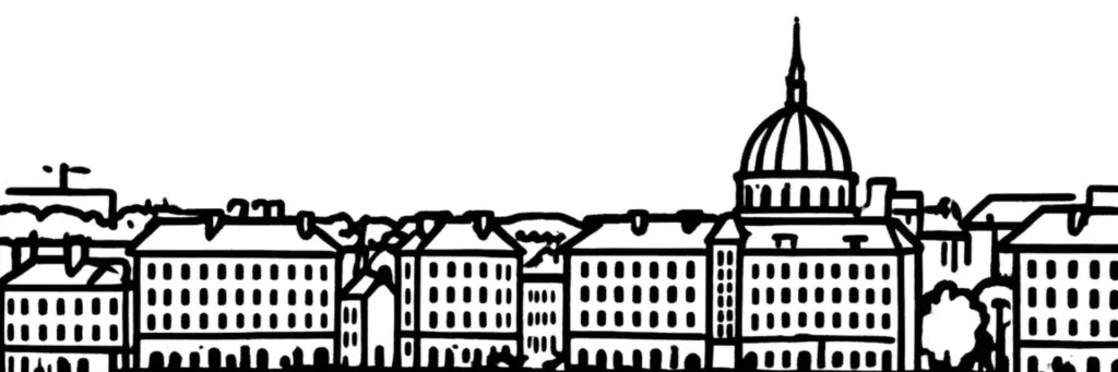 Vue de Nantes, le château des ducs de Bretagne et la Loire, illustration de la taxe foncière 2026