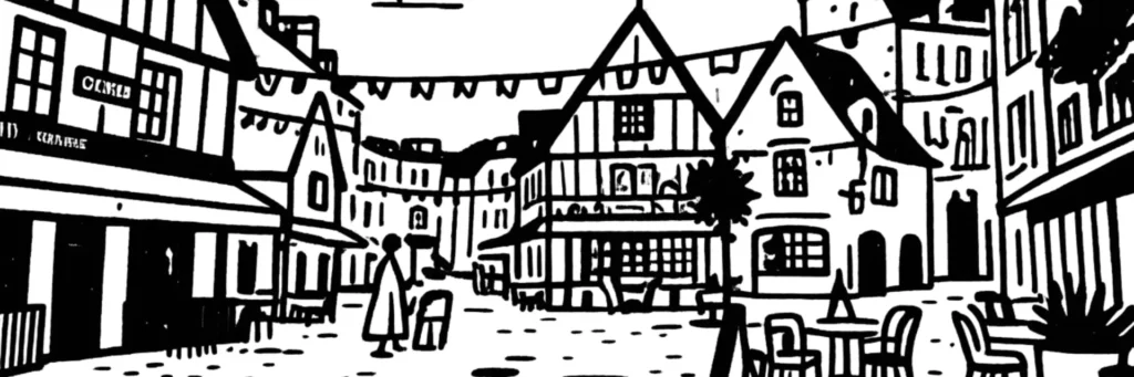 Château de Caen et centre-ville, illustration d'un article sur la location Airbnb et meublé touristique