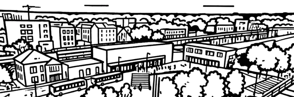 Pavillons et immeubles résidentiels à Aulnay-sous-Bois, illustration de la hausse de la taxe foncière 2026