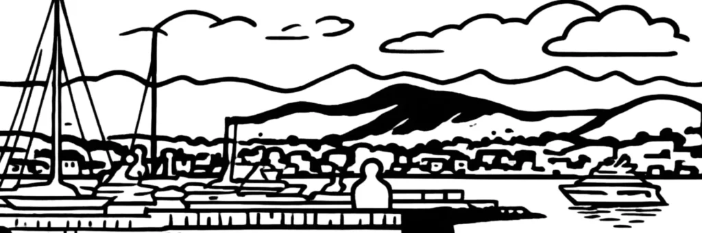 Vieille ville et port Vauban d'Antibes, illustration d'un guide pour vendre un appartement