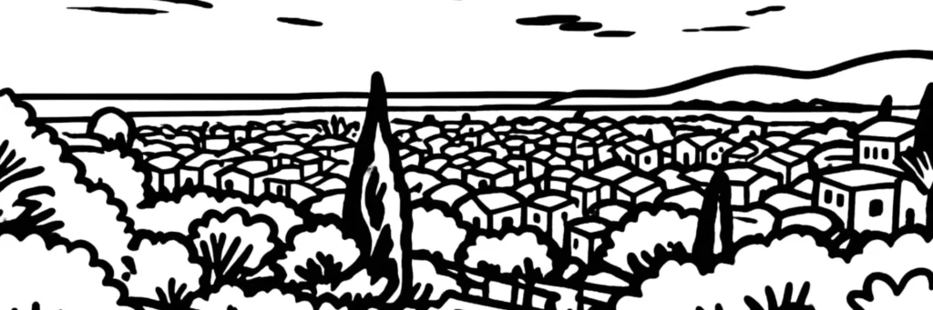 Littoral de Hyères et presqu'île de Giens dans le Var, illustration d'un article sur les meublés touristiques