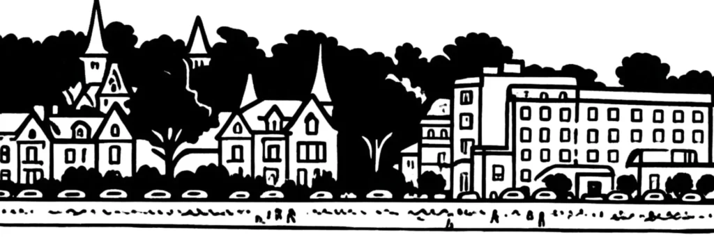 Vue du front de mer de Royan et de sa conche, illustration d'un article sur la location en meublé touristique à Royan