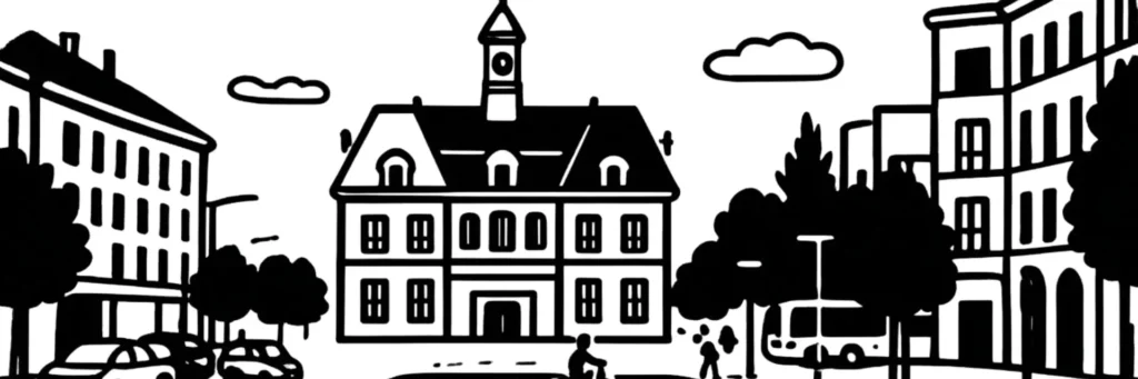 Vue de Noisy-le-Grand et du quartier du Mont d'Est, illustration d'un article sur la taxe foncière à Noisy-le-Grand en 2026