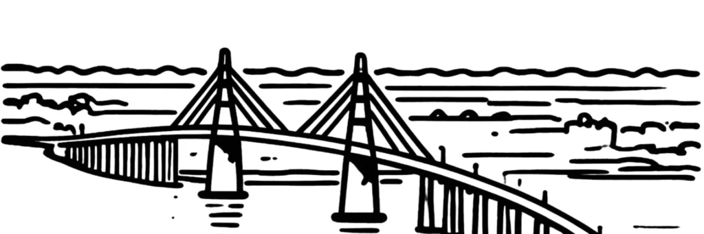 Vue de Saint-Nazaire, de son port et de l'estuaire de la Loire, illustration d'un article sur la taxe foncière à Saint-Nazaire en 2026